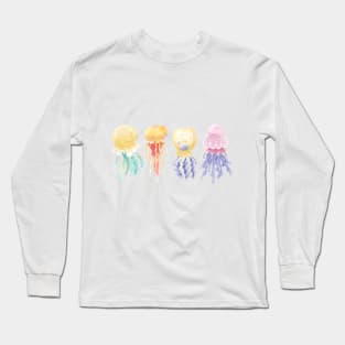 Cartoon jellyfish Long Sleeve T-Shirt